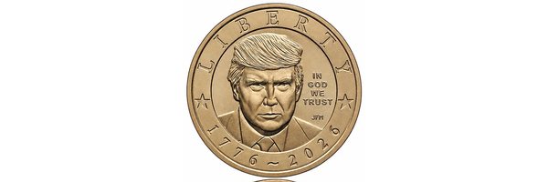 Trump $1 Coin banner